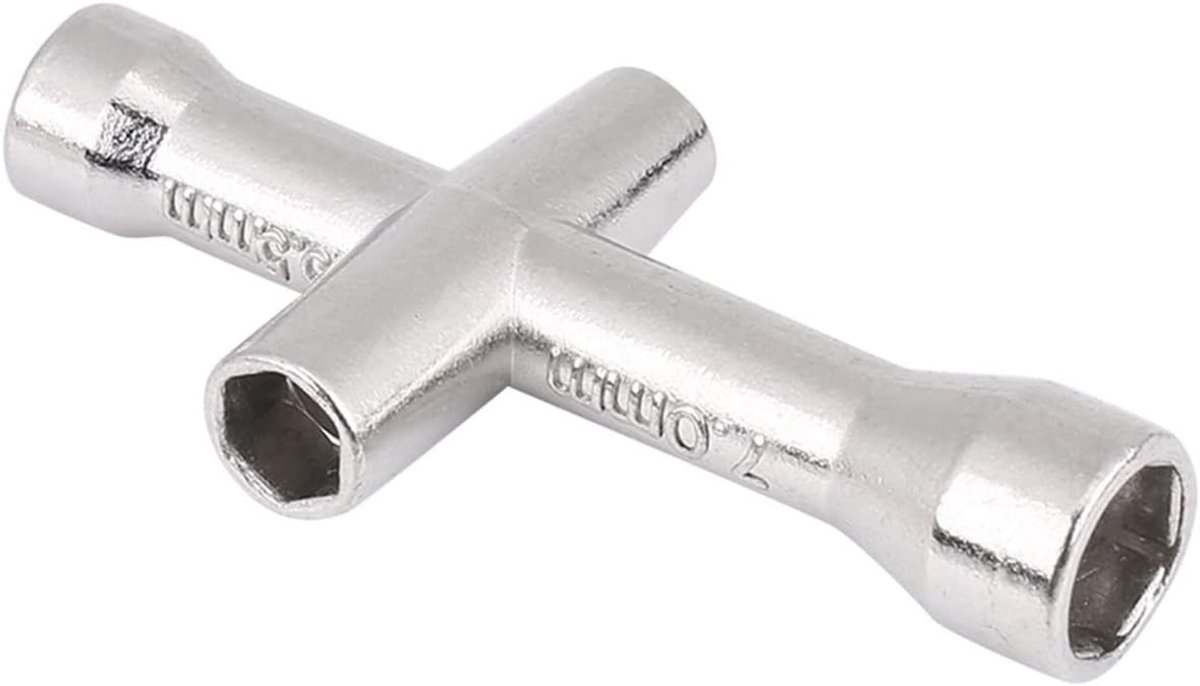 Verstelbare sleutel 4mm 5mm 5.5mm 7mm, Onderhoudsgereedschap voor RC modelauto's en crawlers