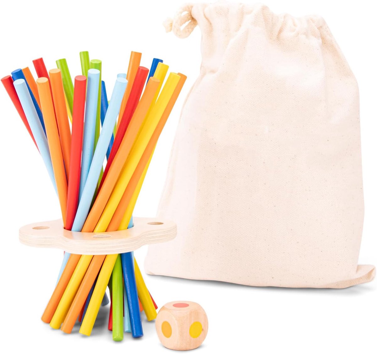 Classic Toys Houten Pick Up Sticks Game Educatieve Kleur Perceptie Speelgoed Voor Peuters Jongens Meisjes