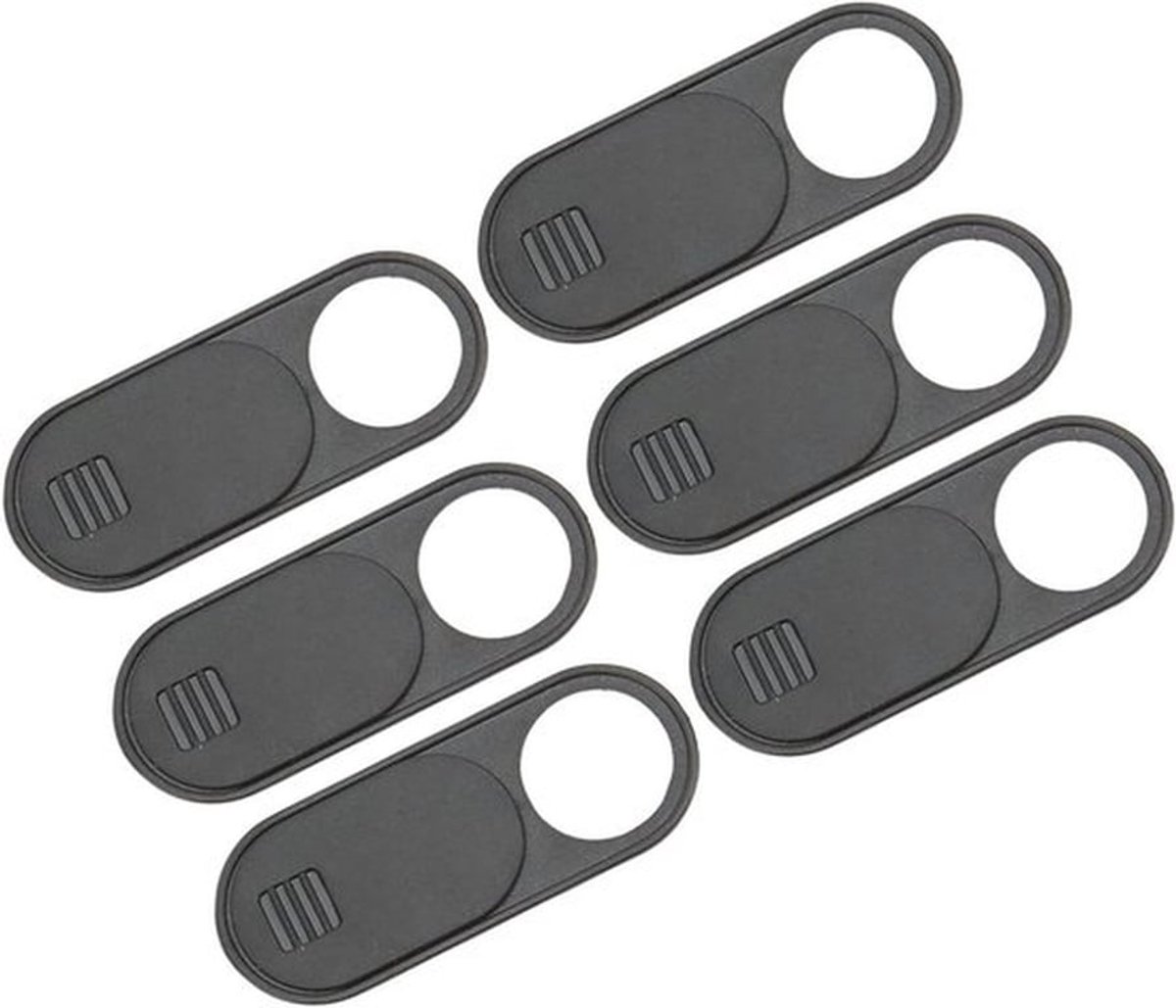 6 Stuks Webcam Slide Blocker - Dunne Camerabedekking voor Privacybescherming en Veiligheid in de Auto