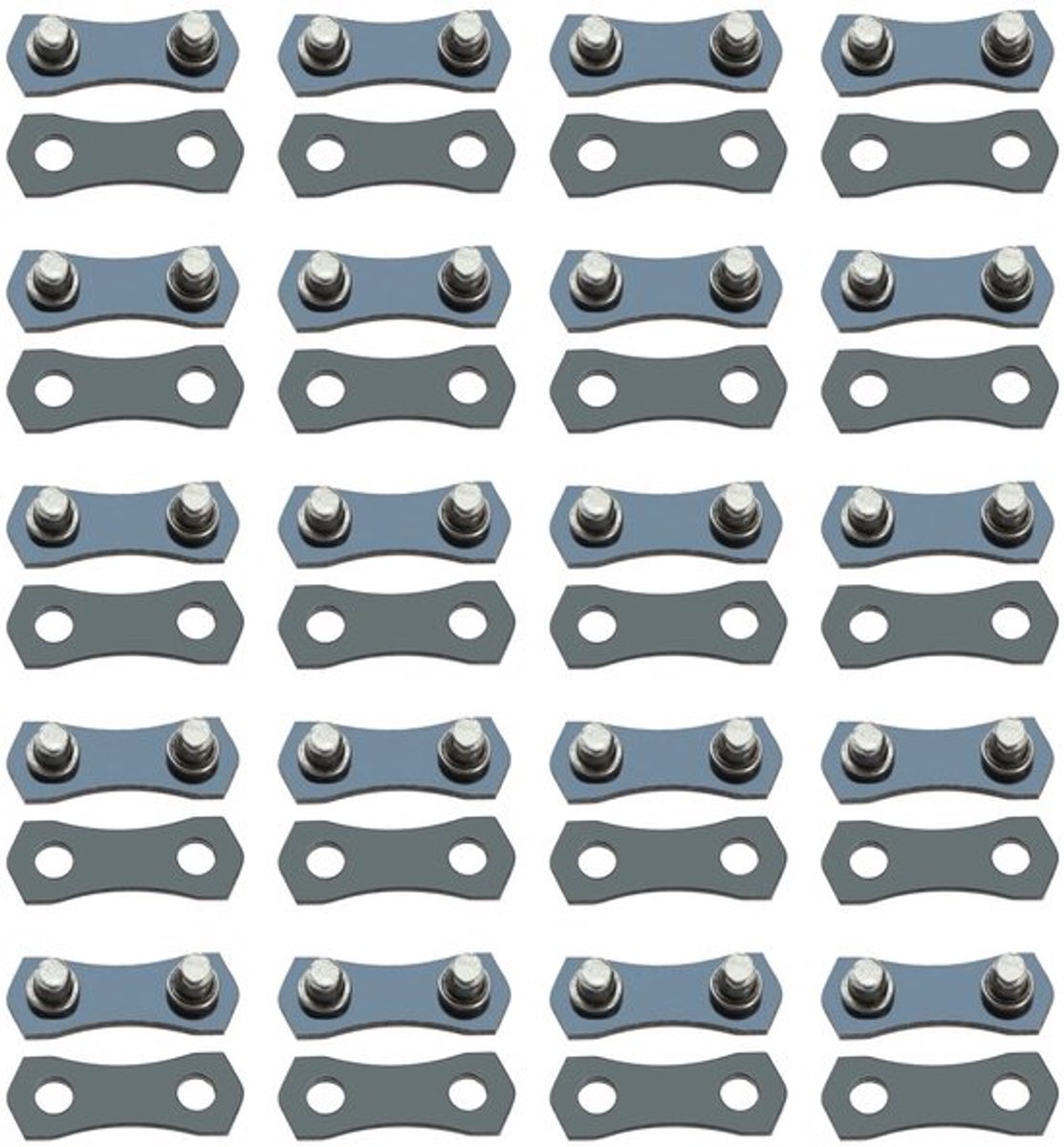 Zaagketting 20 Stuks - Kettingschakels 3/8LP - Geschikt voor 33 tot 70 Schakels - Dikte 1,3 mm - Robuust en Duurzaam - Eenvoudig te Installeren - Kettingzaag