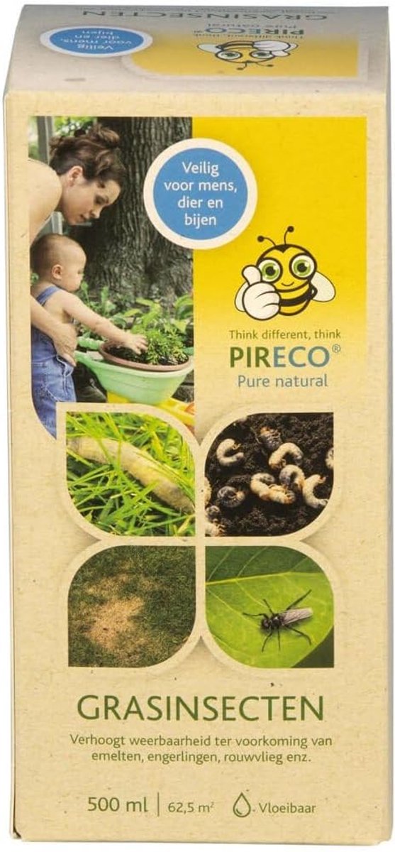 SnelShoppen - Grass Insects Liquid 500 ML - Effectieve Bestrijding van Graszoden Insecten - Geschikt voor Tuin en Gazon - Veilig voor Planten