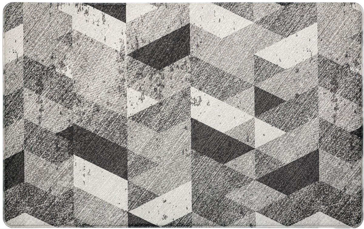 ANRO Graphite Anti-vermoeidheidsmat 50x80 cm - Keuken - Werkplek Meerkleurig
