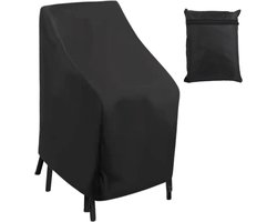 Tuinstoelhoes - 210D Oxford-doek - 89*89*120/89cm - Waterdichte Stoelhoes - Beschermhoes voor tuinstoelen - afdekking Geschikt voor stapelstoelen - Outdoor Covers - Waterdichte Stoelhoes - Stoel Bedekking - Tuinmeubelhoezen