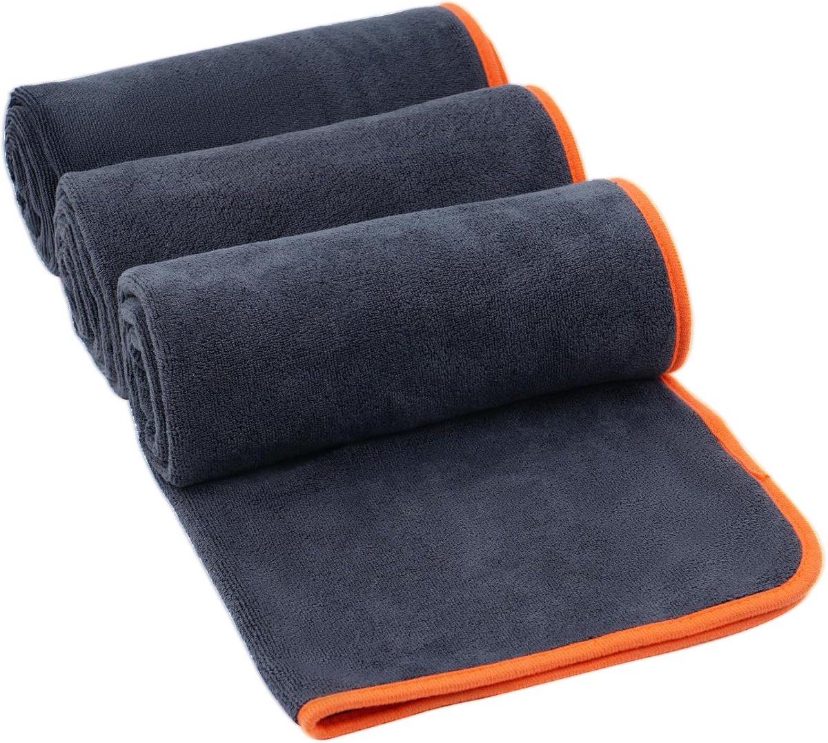 SnelShoppen - Set van 3 Fitness Handdoeken 40x80cm, Absorberende Microvezel Sporthanddoeken, Sneldrogend en Superzacht voor Gym, Reis en Outdoor Activ