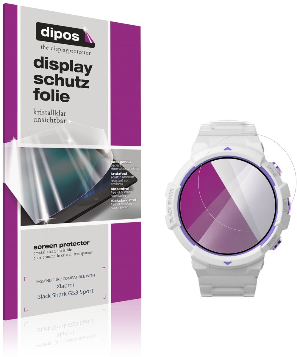 dipos – 6x Beschermfolie geschikt voor Xiaomi Black Shark GS3 Sport | Krasbestendige & heldere Screenprotector Ultra-Thin