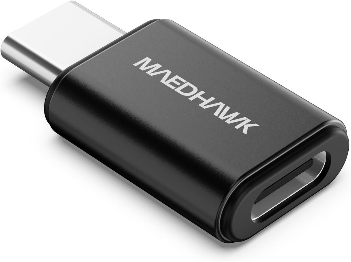 SnelShoppen - Bypass Motorrad CarPlay Bluetooth Headset Adapter met Passthrough USB-C Laadpoort voor Motor Infotainment Systemen - Draadloze Verbindin