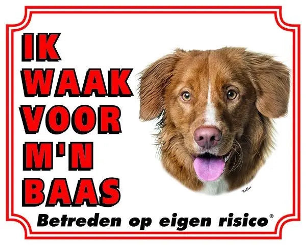 Bol.com Nova Scotia Duck Tolling Retriever Waakbord aanbieding