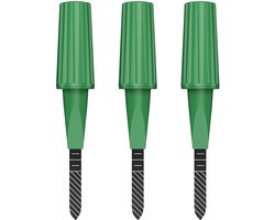 Slimme Bodemvochtigheidssensor Gen2 3-Pack voor Tuinplanten, Capacitive Meting, Compatibel met Zigbee, Hubitat en SmartThings