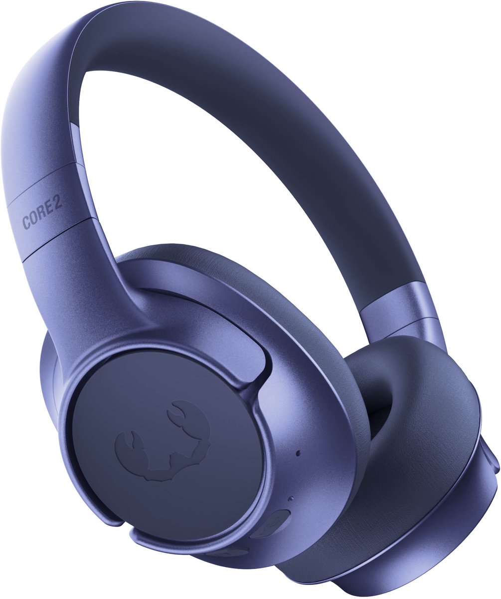 Fresh 'n Rebel Clam Core 2 - Draadloze Bluetooth Koptelefoon - Over-Ear - 70 uur Speelduur - My Sound App - True Blue