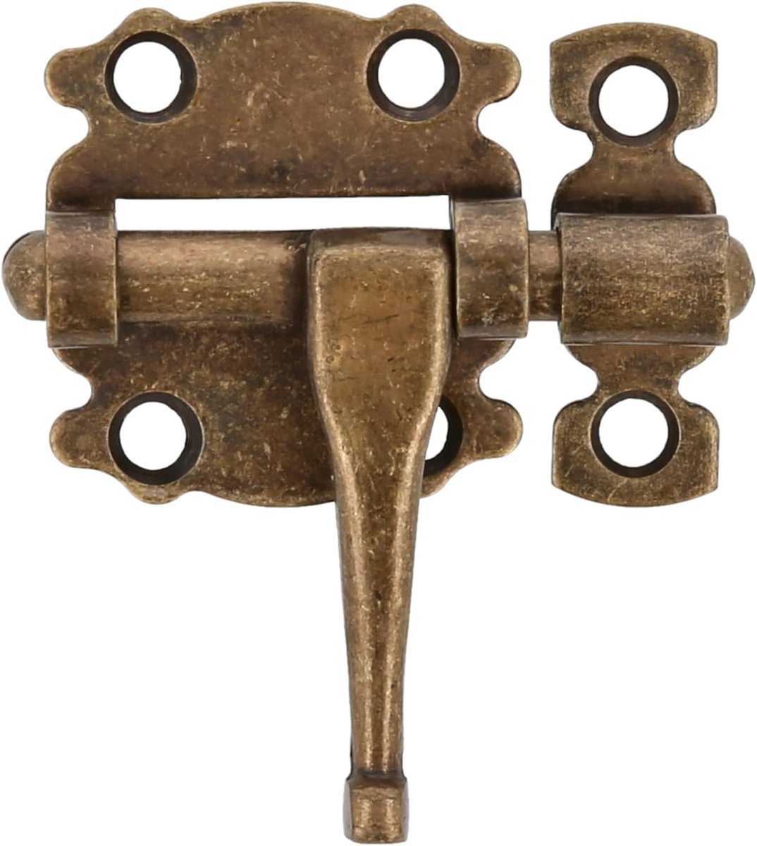SnelShoppen - Amig Hairpin 484-40 Deurknop van Leer - Decoratief Wrought Iron Design - Geschikt voor Binnen- en Kastdeuren - Neutraal Kleurgebruik
