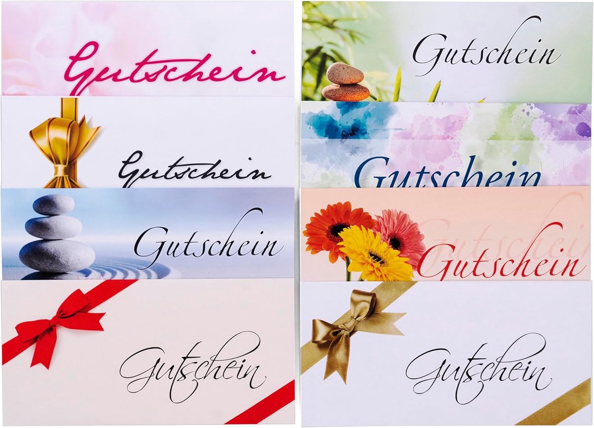 SnelShoppen - Gift Card Envelopes DIN Long (220 x 110 mm) - Zelfklevende Hoogwaardige Enveloppen voor Coupons in Diverse Aantallen - 25 Stuks Groen vo