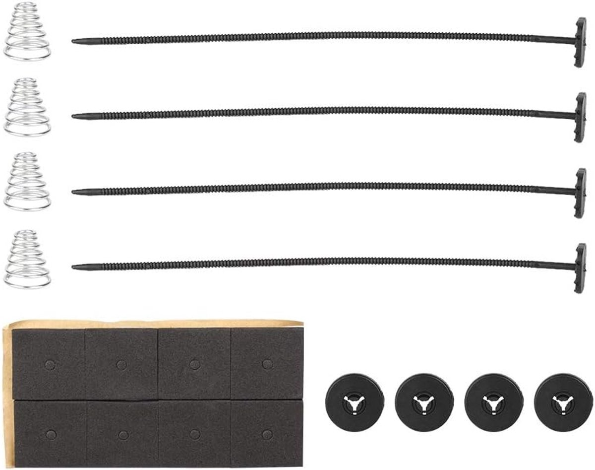SnelShoppen - Heat Resistant Cooling Fan Assembly Kit voor Auto - Elektrische Ventilator Montage Kit voor Trucks en Voertuigen - Hoogwaardige Kunststo