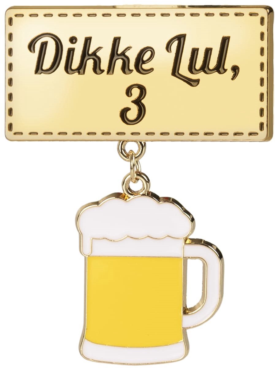 Broche Dikke Lul 3 Bier