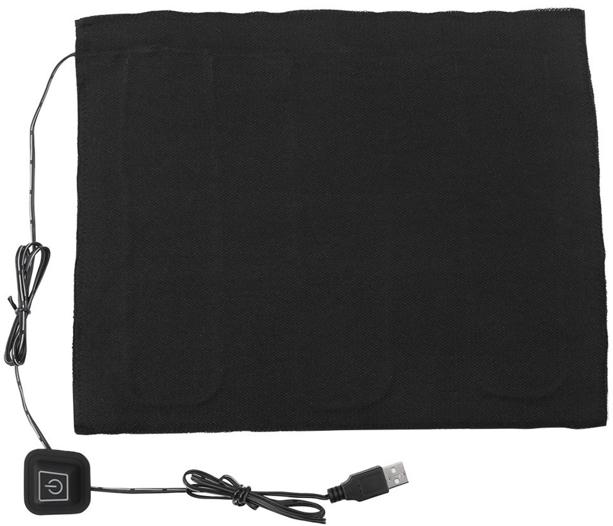 SnelShoppen - USB Riscaldatore Pad 5V 3-Shift voor Warmte, Draagbare Verwarmer voor Schouders, Nek, Rug, Buik en Huisdierbed, Temperatuur 35°C - 50°C
