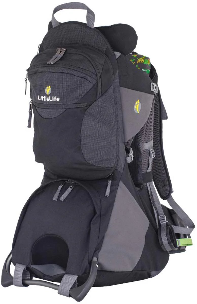 Lifeventure Kinderdrager Voyager S5 Polyester Zwart