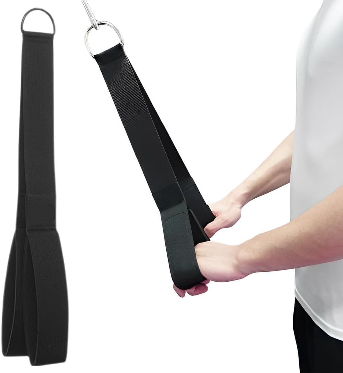 Triceps en Biceps Touw voor Pulley Training - Duurzaam Polyester - Verbeterde Grip - Versatile Oefeningen - ShopVlot