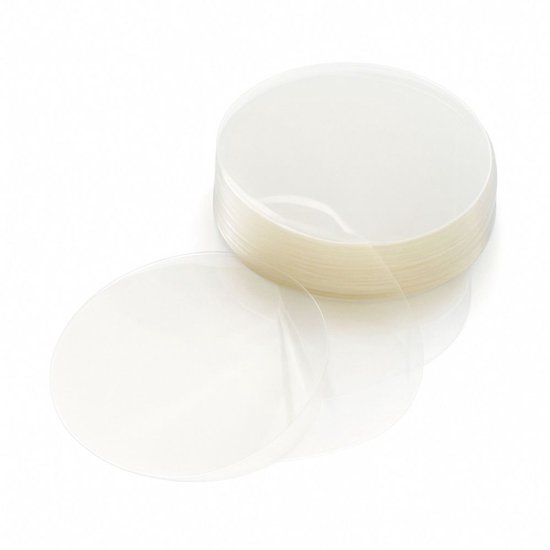 Hendi Hamburger scheiders - biologisch afbreekbaar - transparant cellulose - ø130 mm - 1255 stuks van HENDI — afbeelding 3