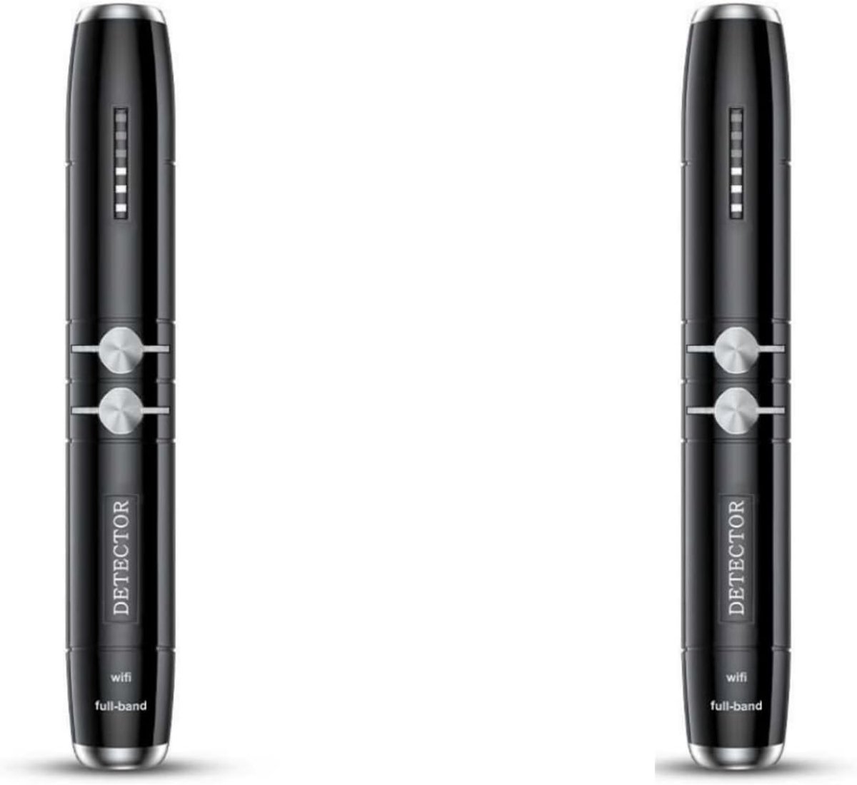 SnelShoppen - 2 Pack Verborgen Camera Detector Anti Spy Bug Draadloze Signal Device Privacy Protector - Scannen Tracker Vinder voor Auto Kantoor Thuis