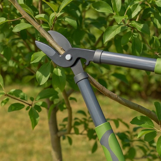 Kinzo Snoeischaar Telescopisch - Tuinschaar met Ergonomische Handgreep - Geschikt voor Takken, Struiken en Heggen - Tuingereedschap voor Precisie Snoeiwerk in de Tuin van Kinzo — afbeelding 2