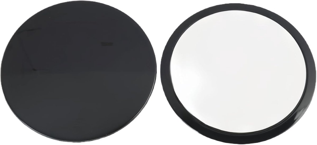 SnelShoppen - Pack van 2 80mm Dashboard Plakpads, Extra Sterke Suction Cup Mounts voor Telefoon, GPS, Tablet, Dashcam en Voorruit Montage