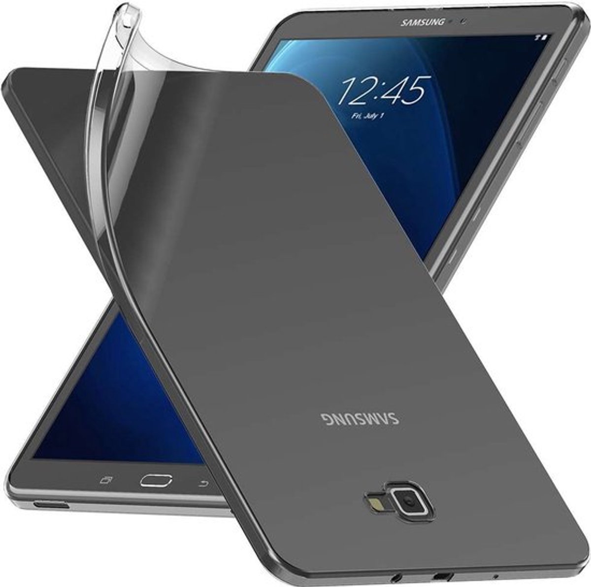 ebestStar - Hoes geschikt voor Samsung Galaxy Tab A6 A 10.1 (2018, 2016) T580 T585, Back Cover, Beschermhoes anti-luchtbellen hoesje, Transparant