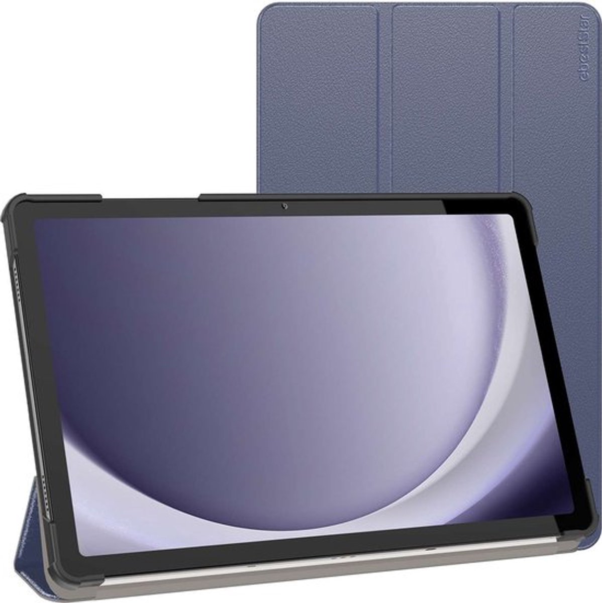 ebestStar - Hoes geschikt voor Samsung Galaxy Tab A9+ (2023) SM-X210, Slanke Design PU Lederen Etui, Automatische Slaap/Wake, SmartCase hoesje, Donkerblauw
