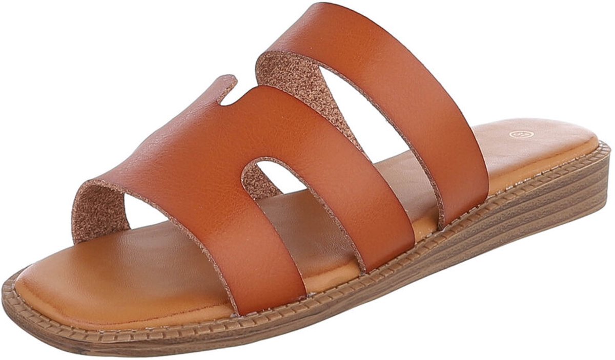 Slipper - Brede bandjes - Dames Mt:40