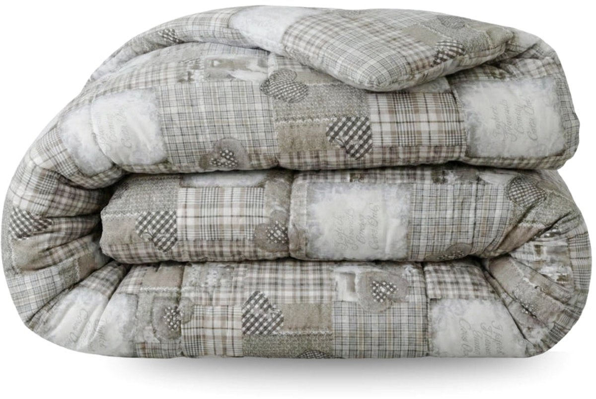 Zelesta Comfort Design Dekbed - Patchwork Hearts 140x200cm