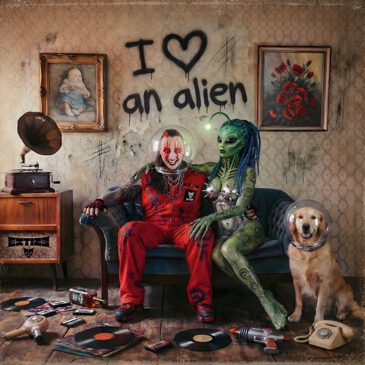 Extize - I Love An Alien (CD)