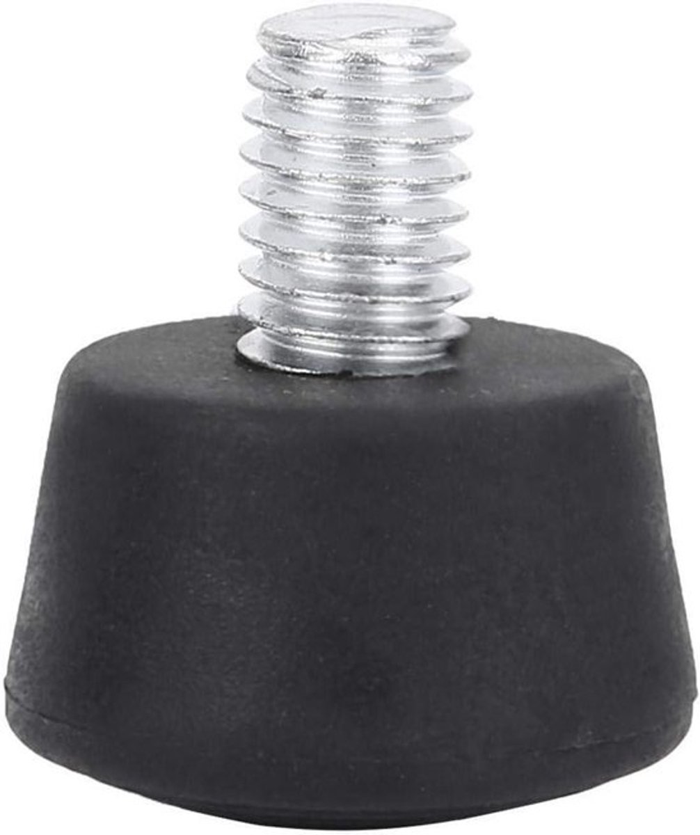 Universele rubberen tripod voet, antislip M8 rubberen voetbedekking voor fotografie accessoires, geschikt voor statief of monopod, 1/4 inch en 3/8 inch.