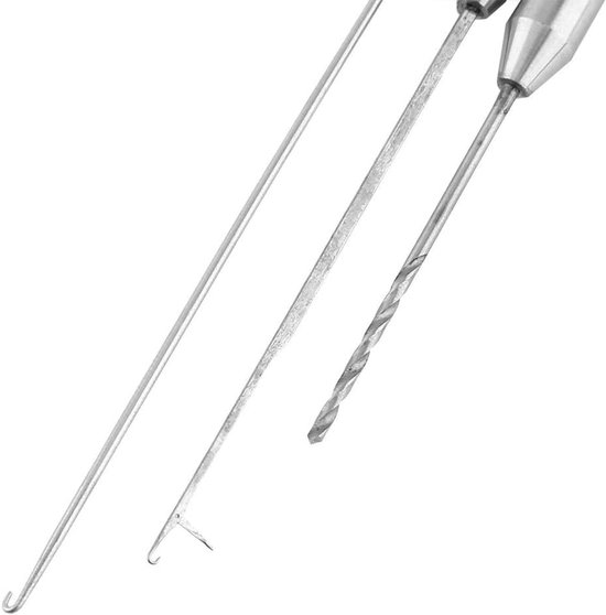 SnelShoppen - 3-in-1 Carp Fishing Aluminium Alliage Bait Needle Set - Duurzaam Vistuig, Ideaal voor Karpervissen, Compact en Handig, Vissers Benodigdh van Snelshoppen — afbeelding 2