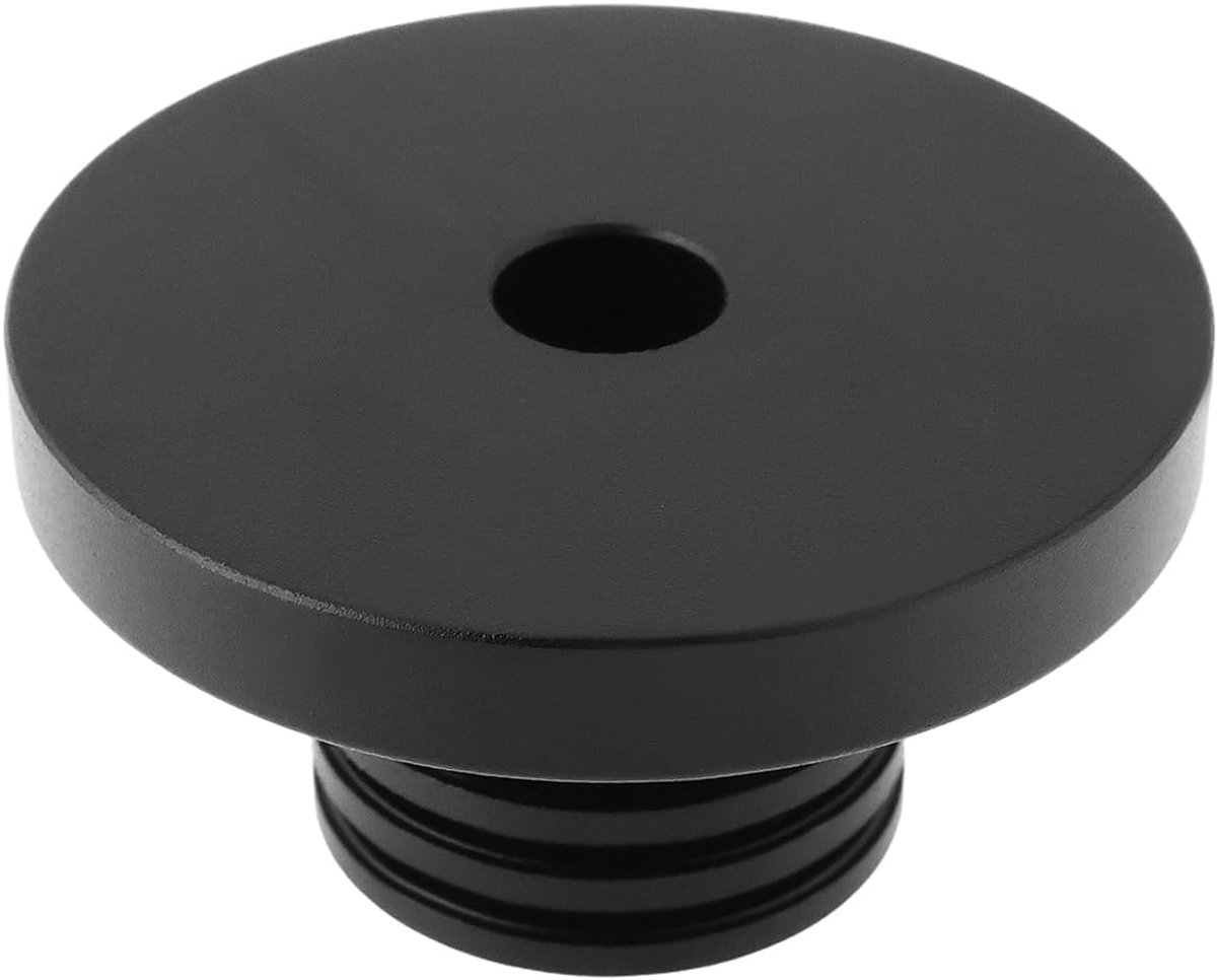 SnelShoppen - Platengewicht Klem voor Draaitafels - Disc Stabilizer voor LP Vinyl - Zwart, Compact en Duurzaam