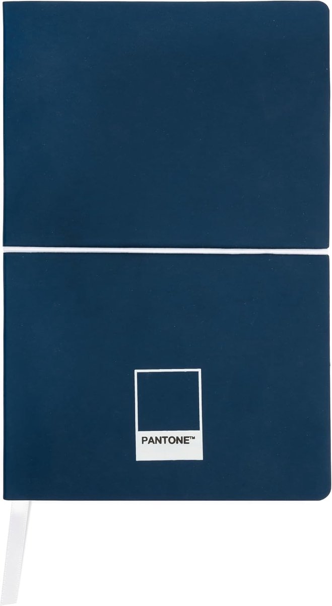 SnelShoppen - Urban Notebook 13x20 cm met 192 Lijnen Pagina's, Flexibele Soft Touch Cover, Elastische Sluiting, Boekenlegger en Binnenvak, Notitieboek