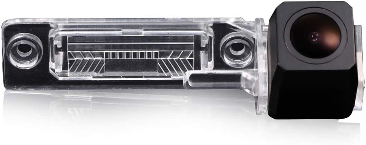 SnelShoppen - Car CCD Achteruitrijcamera 1280 x 720 Pixels met Nachtzicht, Waterproof IP68, Vervangingscamera voor Skoda Superb/Octavia/Caddy/Golf 5 P