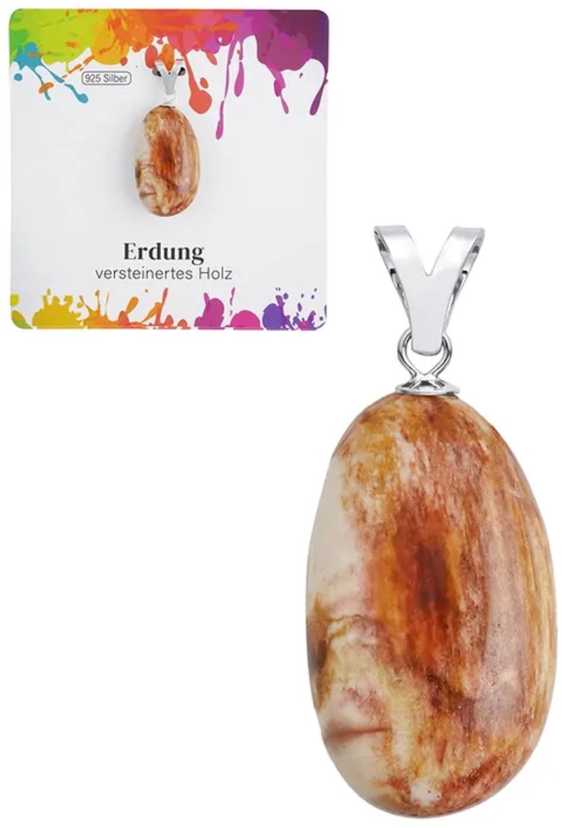 Hanger Versteend Hout groot