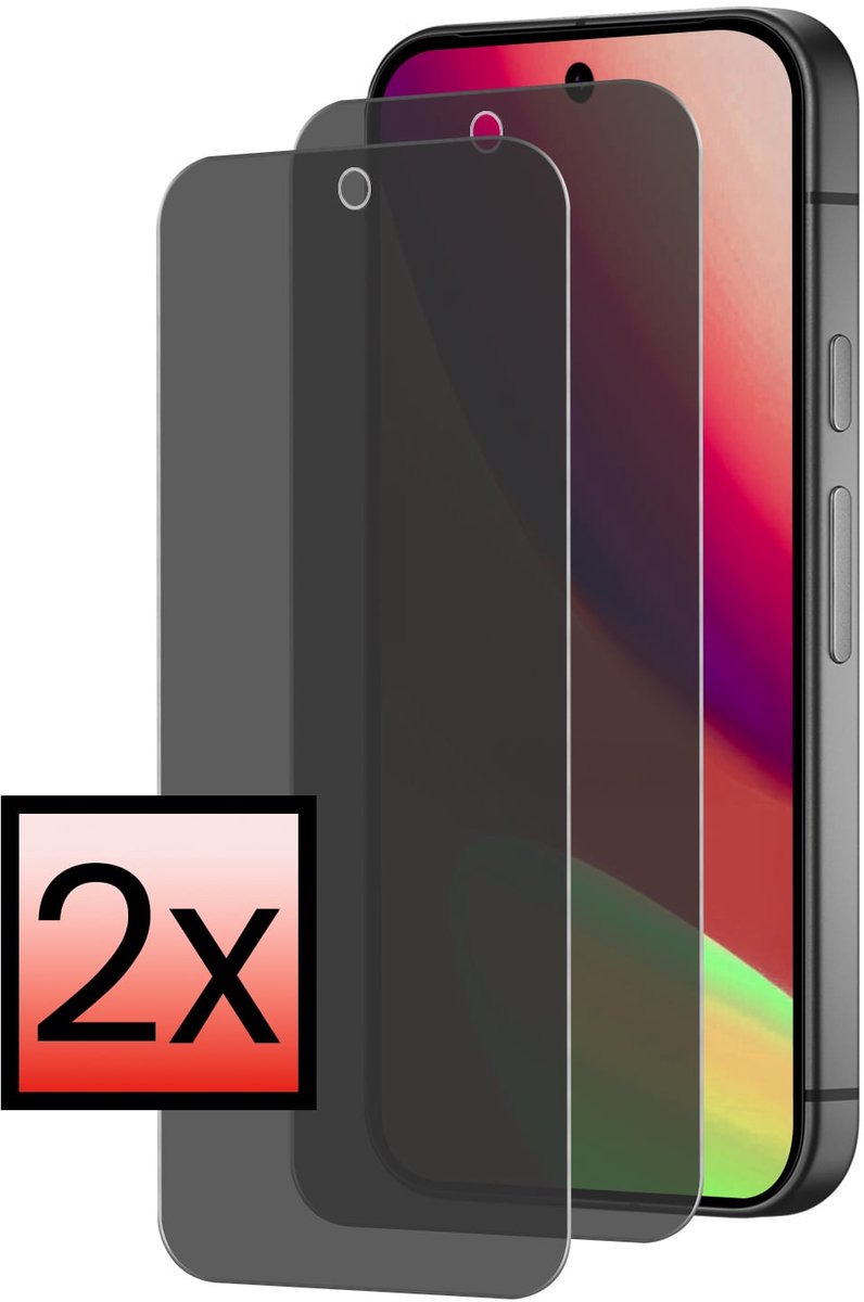 Screenprotector - 2 Stuks - Geschikt voor Google Pixel 11 - Privacy Filter - Beschermglas - Gehard Glas - Tempered Glass - Screen Protector - Anti Spy - Full Display Cover