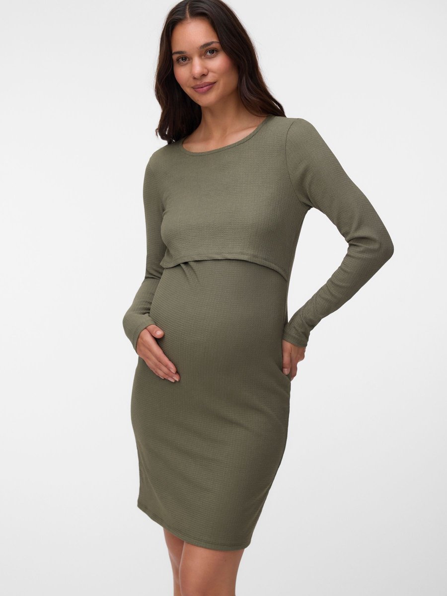 Mama Licious Jurk MLEVELINE Zwangerschapsjurk