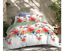 Dailygoods - 4-delige Lakenset - 100% Katoen - Voor 2 Personen