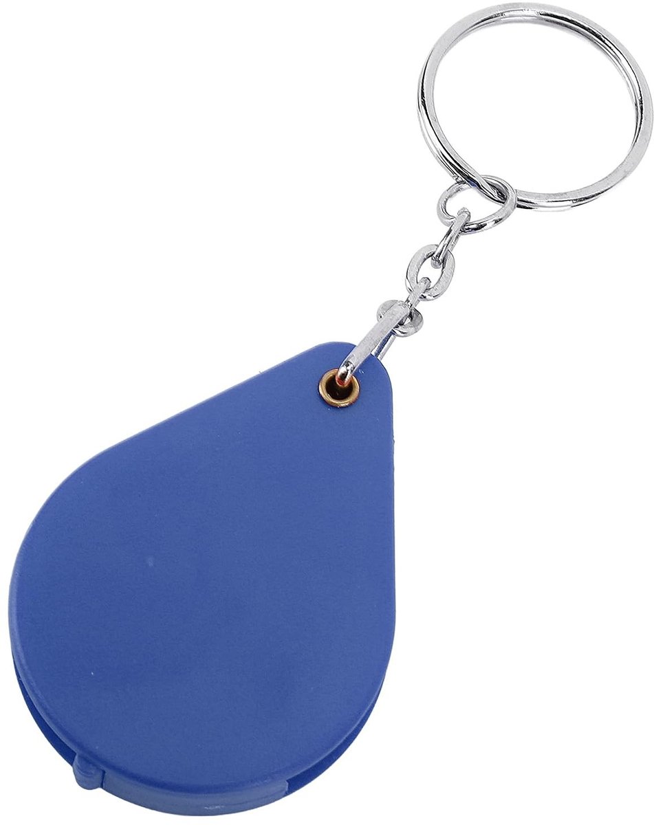 Dailygoods - Opklapbaar Toetsenbord met Vergrootglas en Sleutelhanger