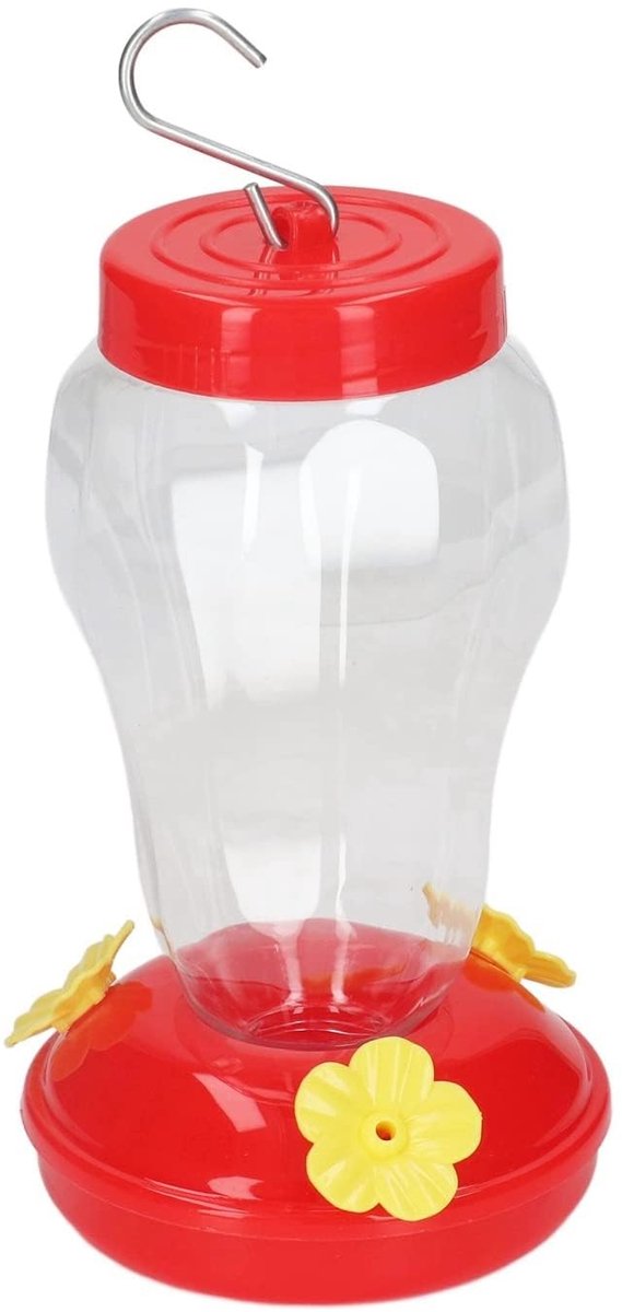 Dailygoods- Hummingbird Feeder Lekvrij - Hangend Voeder - 3 Poorten - Tuin Voeder - Veiligheidsmaatregelen - Regelmatig Schoonmaken - Vogels Feeder