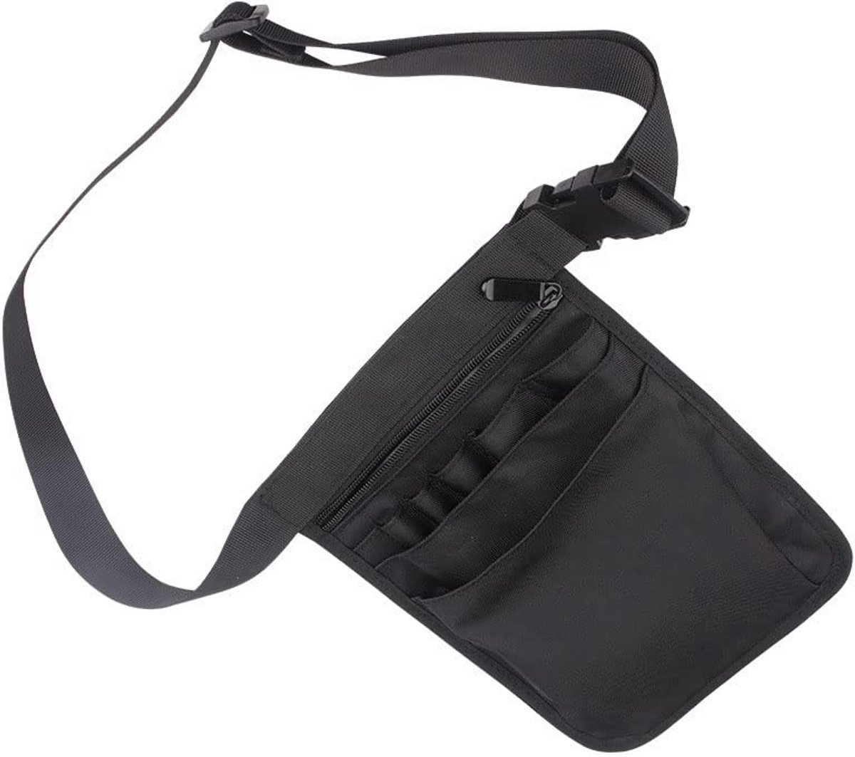 Dailygoods- Verpleegster Tas - Duurzaam 900D Nylon - Organizer met Meerdere Zakken - Achterzak voor Privéartikelen - 25x18 cm - Geschikt voor Medische Benodigdheden - Heuptas