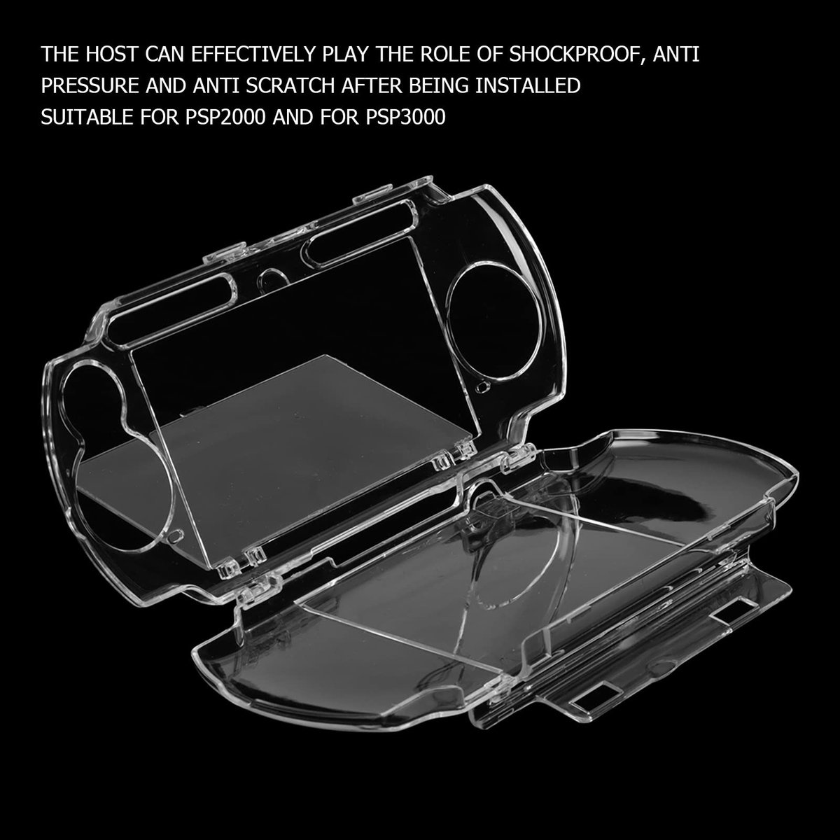 Dailygoods- Beschermhoes Schokbestendig - Transparant - Antislip - PC-Materiaal - Universeel - Perfecte Bescherming - Telefoonhoes