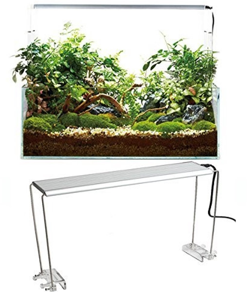 Dailygoods - Aquarium Stand - Houder - Ondersteuning voor LED Lamp - 4Pcs - Ideaal voor Fish Tank - Robuust en Duurzaam - Geschikt voor Aquaria