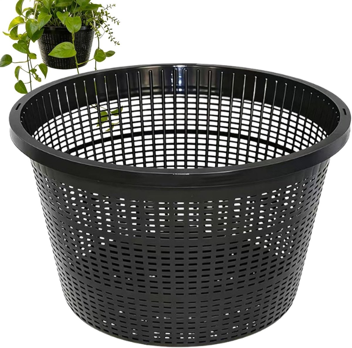Hydrocultuur manden - Vijvermanden kweektpotten - Planten Kweken - Verbeterde ventilatie - 20 cm diameter - Meerkleurig