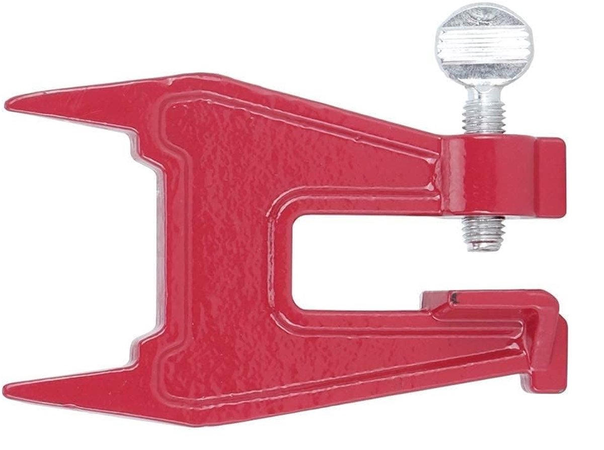 Dailygoods- Kettingzaagvijl Stomp - Slijpgereedschap - Kettingzaag Accessoires - Geleideplaathouder - Draagbaar - Metaal 12,5x8cm