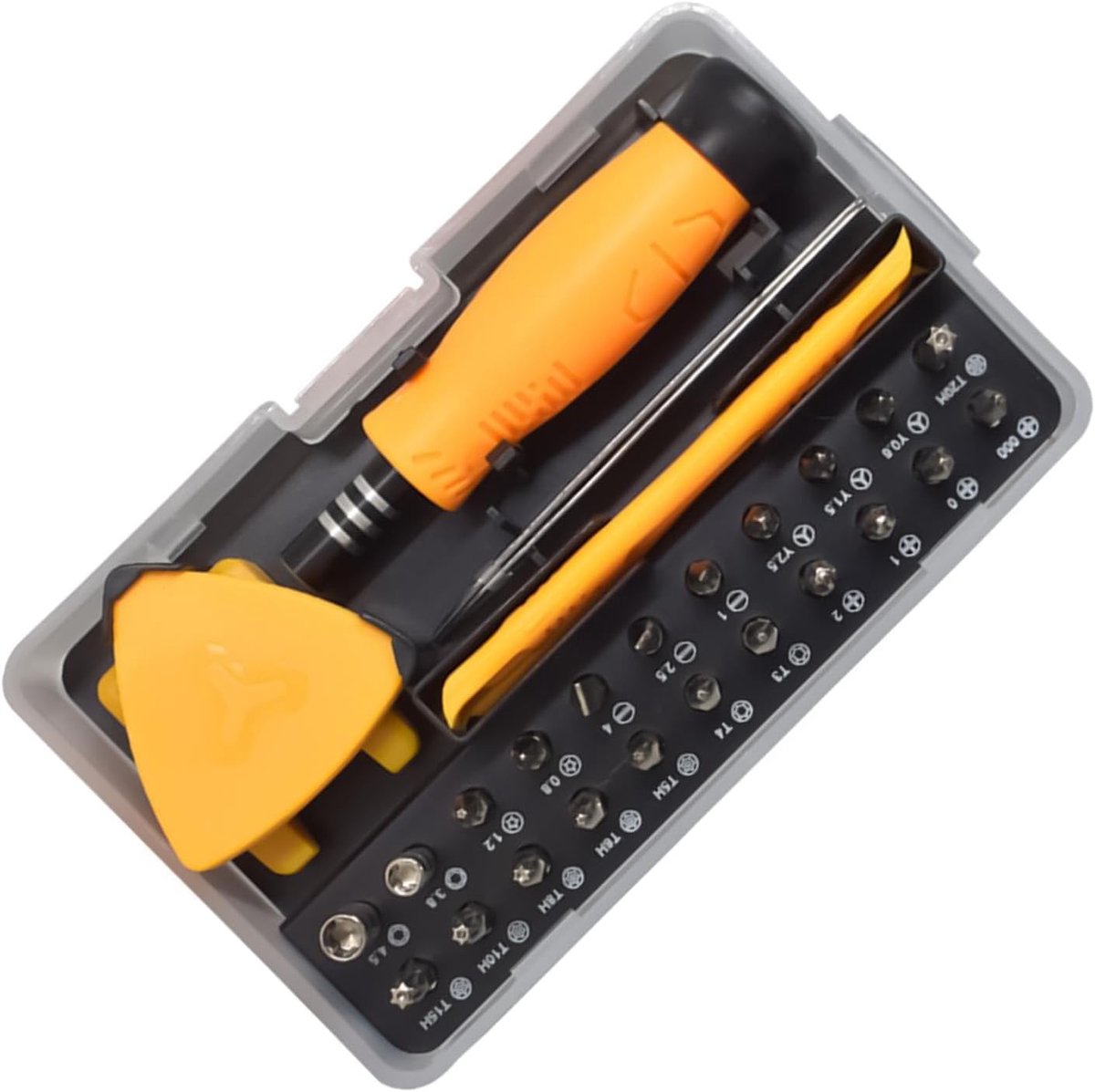 Magnetische Schroevendraaierset - Reparatiegereedschap set - Elektronica Reparatie - 33-in-1 Precisie Bits - 200 gram - Niet gespecificeerd
