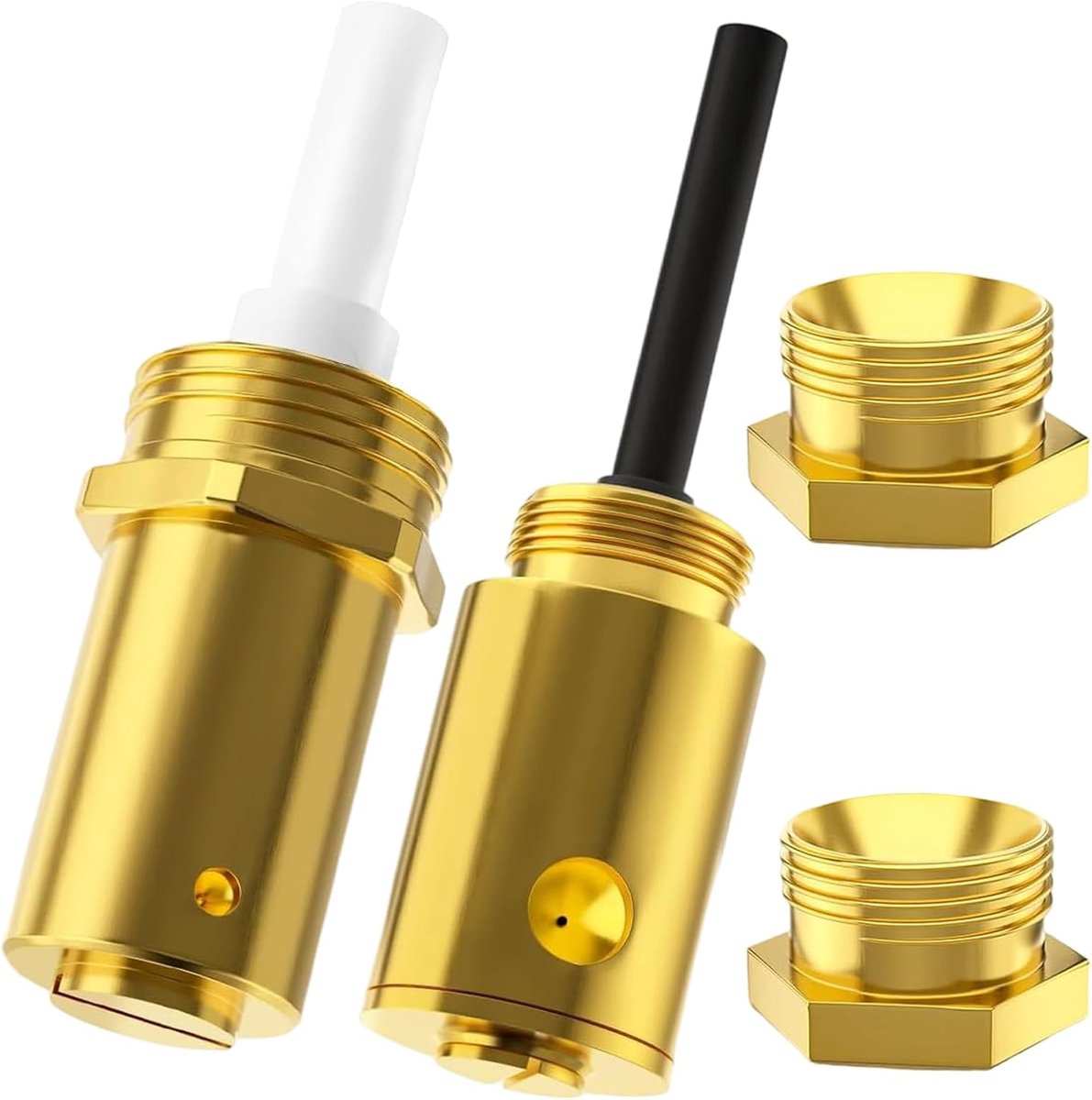 Droger Conversie Set Propaan Adapter Duurzame Wasoplossing Zware Koperen Constructie Universeel Formaat Goudkleurig