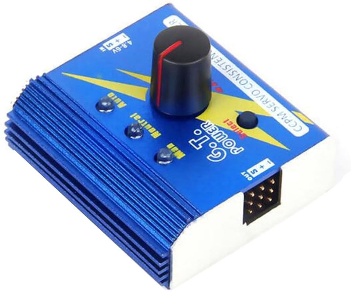 Servo Tester - ESC Checker - RC Debuggen - Meerdere Poorten - DC4.8-6V - Blauw