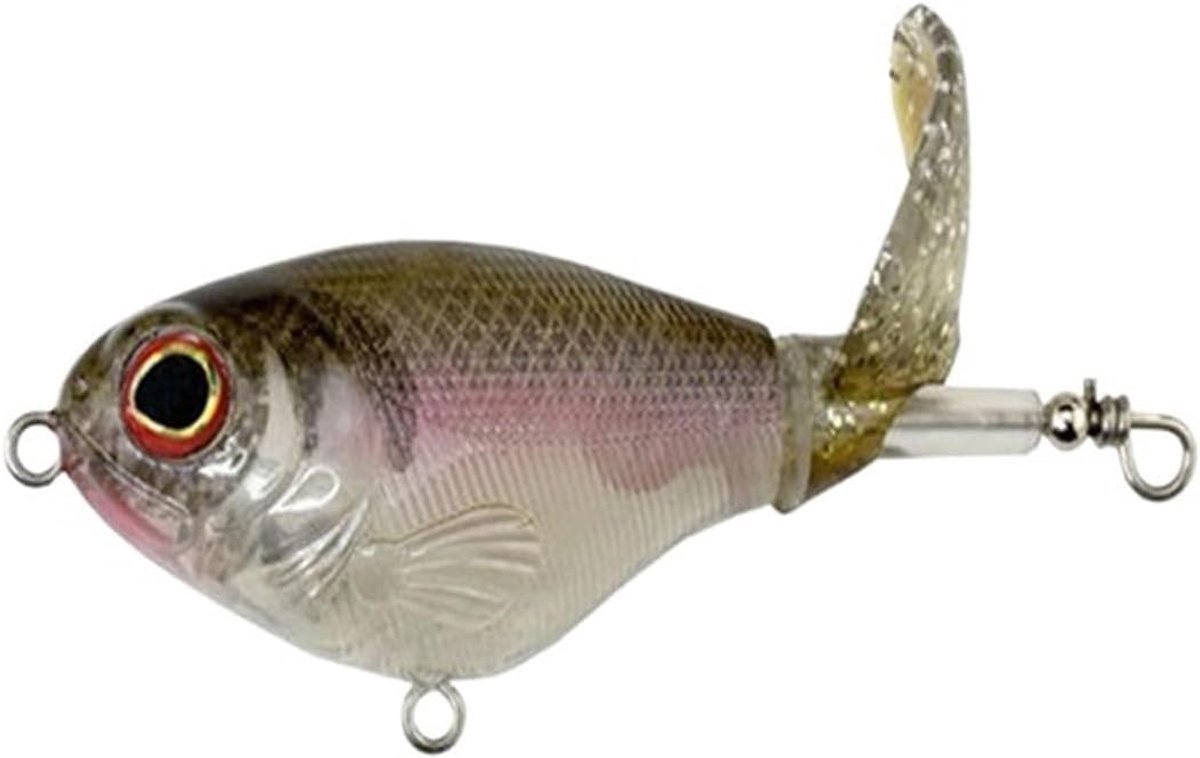 Vis Lokaas - Zwemmend Kunstaas - Vissen op roofvis - Zwevend Bovenwater - 7.5 cm 17g - Meerdere kleuren