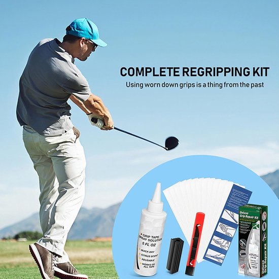 Golfclub Grepen Set - Reparatieset Handvat - Club Onderhoud - Gestroomlijnd Ontwerp - 13 Stuks Tape - Diverse Kleuren — afbeelding 5